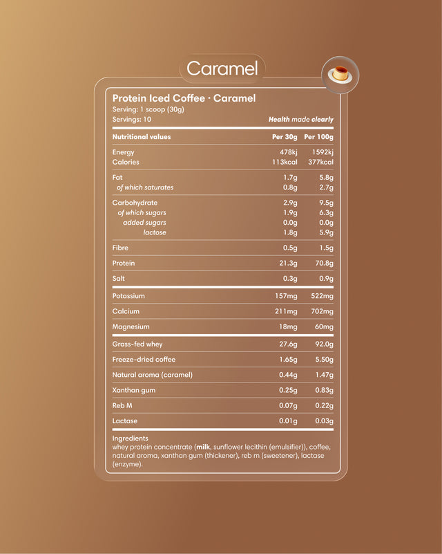 Protein-Eiskaffee